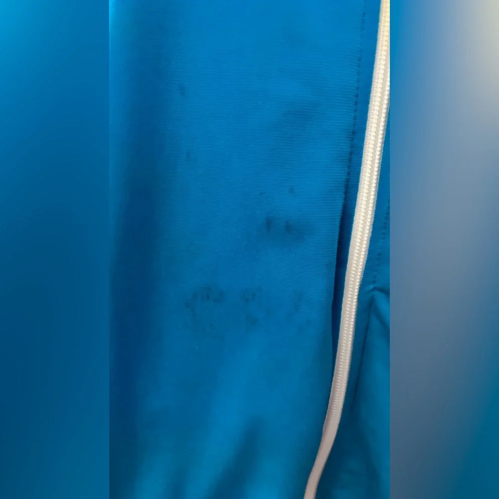 Adidas Turquoise Track Jacket - Picture 7 of 8